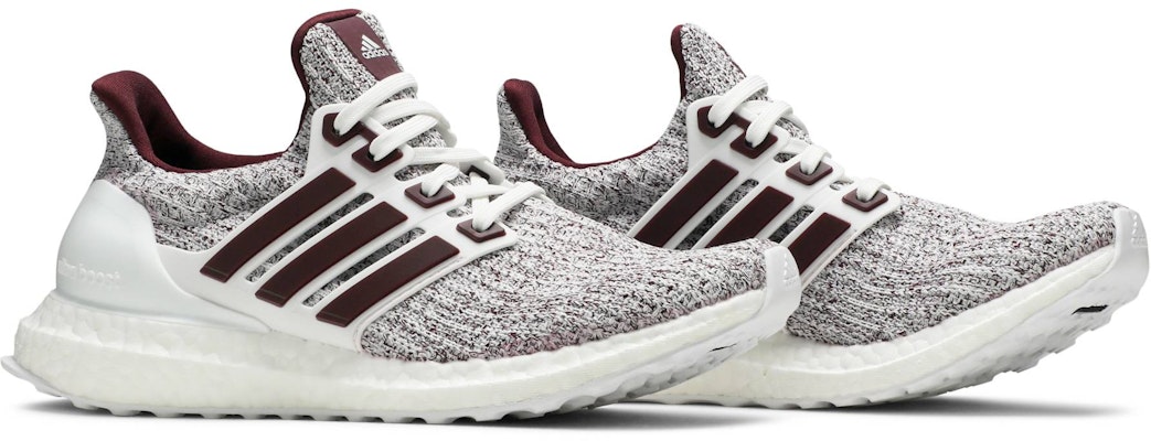 adidas UltraBoost 4.0 Cloud White Maroon EE3705 EE3705 Novelship
