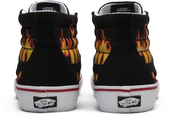 Thrasher x Vans Sk8-Hi Pro 'Thrasher' VN0A347TOTE - Kasut Klasik Details for Thrasher x Vans Sk8-Hi Pro 'Thrasher' VN0A347TOTE - Kasut Klasik