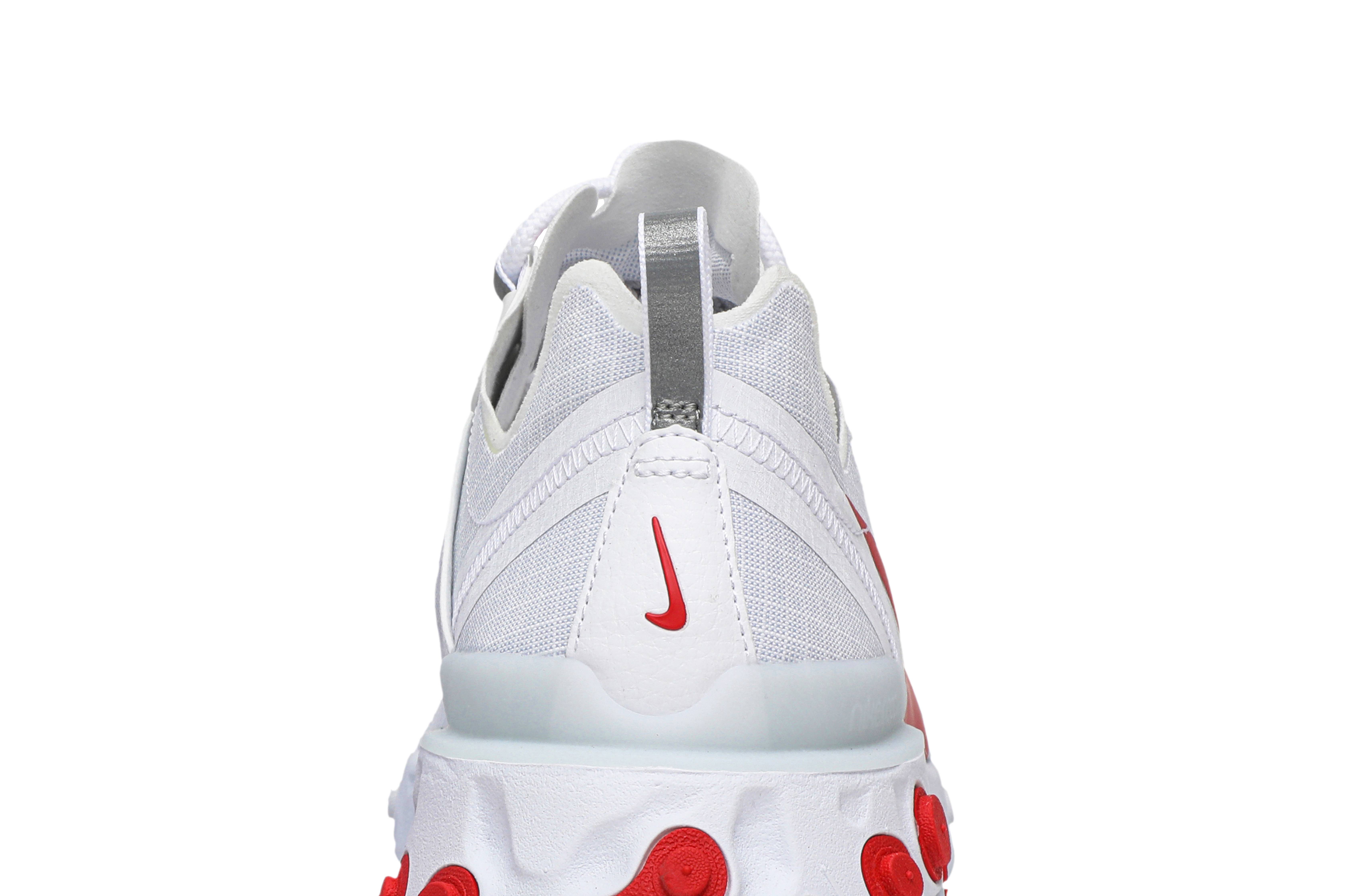 nike react element 55 white red blue