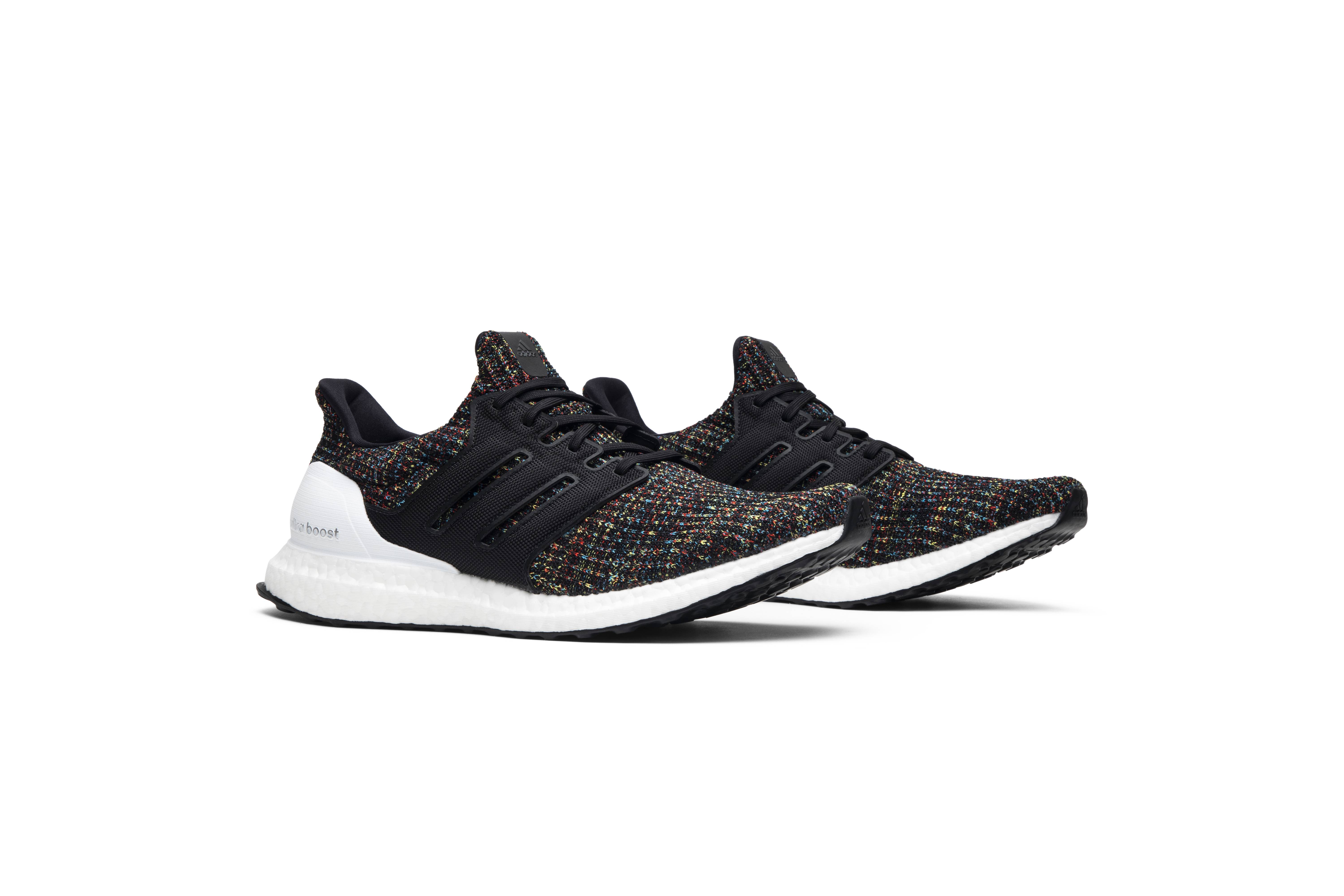 Ultraboost 4.0 black store multicolor