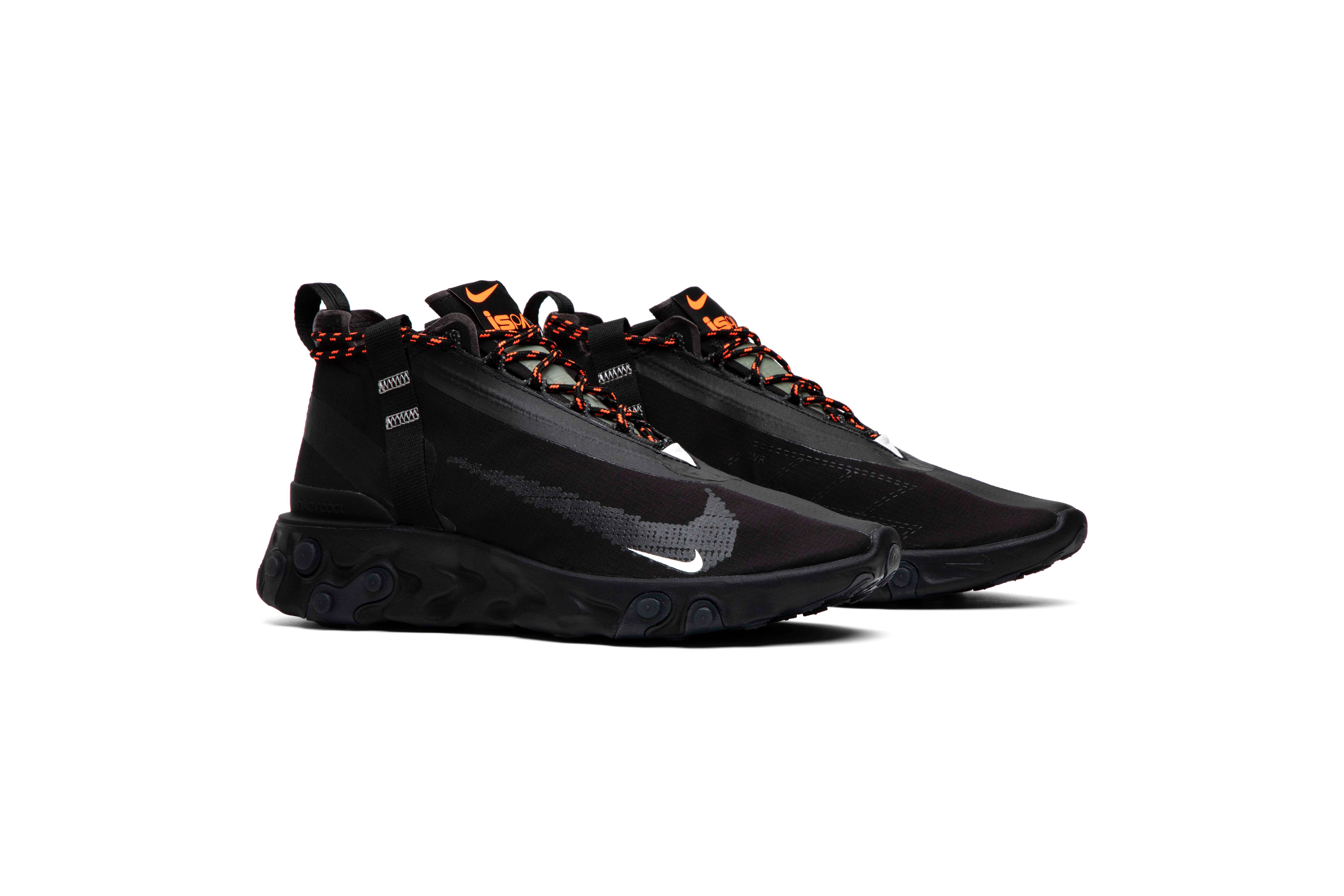 react runner mid wr ispa black