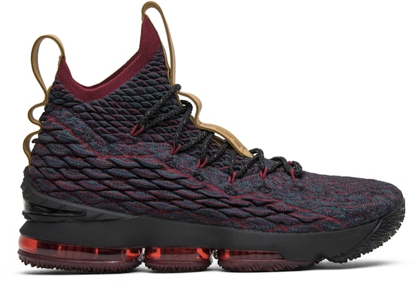 Red and 2025 black lebron 15