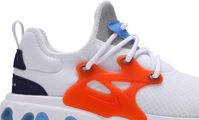 Nike react presto white habanero sales red obsidian