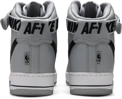 Nike, Shoes, Nike Air Force High Nba Flat Silver