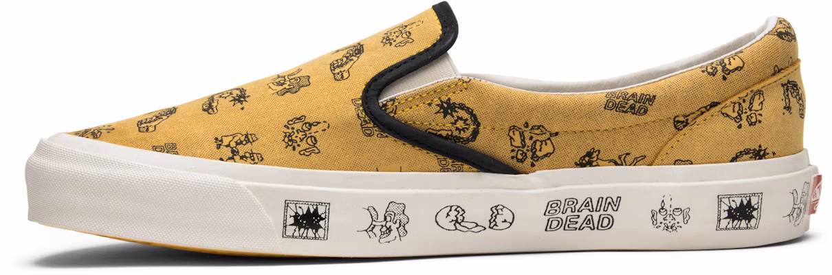 Brain Dead x Vans 经典款懒人鞋 LX 'Aspen Gold' VN0A38FJN8B Lookbook Brain Dead x Vans 经典款懒人鞋 LX 'Aspen Gold' VN0A38FJN8B