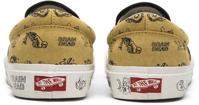 Brain Dead x Vans 经典款懒人鞋 LX 'Aspen Gold' VN0A38FJN8B Details for Brain Dead x Vans 经典款懒人鞋 LX 'Aspen Gold' VN0A38FJN8B