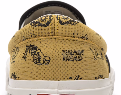 Brain Dead x Vans 经典款懒人鞋 LX 'Aspen Gold' VN0A38FJN8B Sizing Brain Dead x Vans 经典款懒人鞋 LX 'Aspen Gold' VN0A38FJN8B