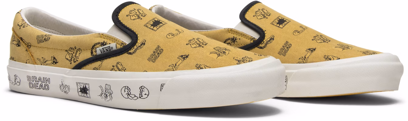 Brain Dead x Vans 经典款懒人鞋 LX 'Aspen Gold' VN0A38FJN8B Cheap Brain Dead x Vans 经典款懒人鞋 LX 'Aspen Gold' VN0A38FJN8B
