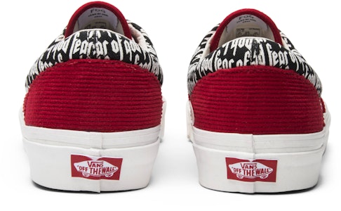 Fear of God x Vans Era 95 DX '系列2 紅色' VN0A3MQ5PZQ Details for Fear of God x Vans Era 95 DX '系列2 紅色' VN0A3MQ5PZQ