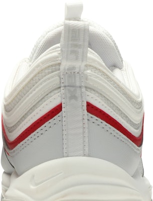 Nike Air Max 97 White Pure Platinum University Red Men's - AR5531-002 - US