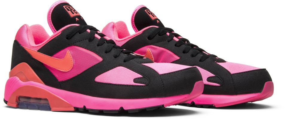 Comme Garçons x Nike Air Max 180 'Black Pink' - AO4641-601 - Novelship