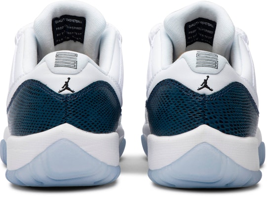 Grade School Air Jordan 11 Retro Low Navy Snakeskin 2019 CD6847