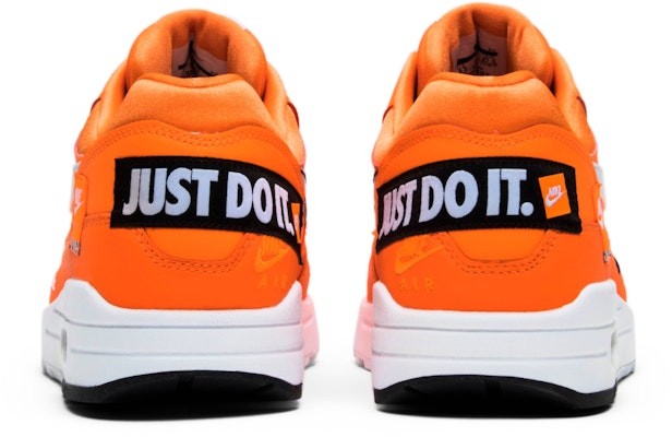Air max 1 orange fluo best sale