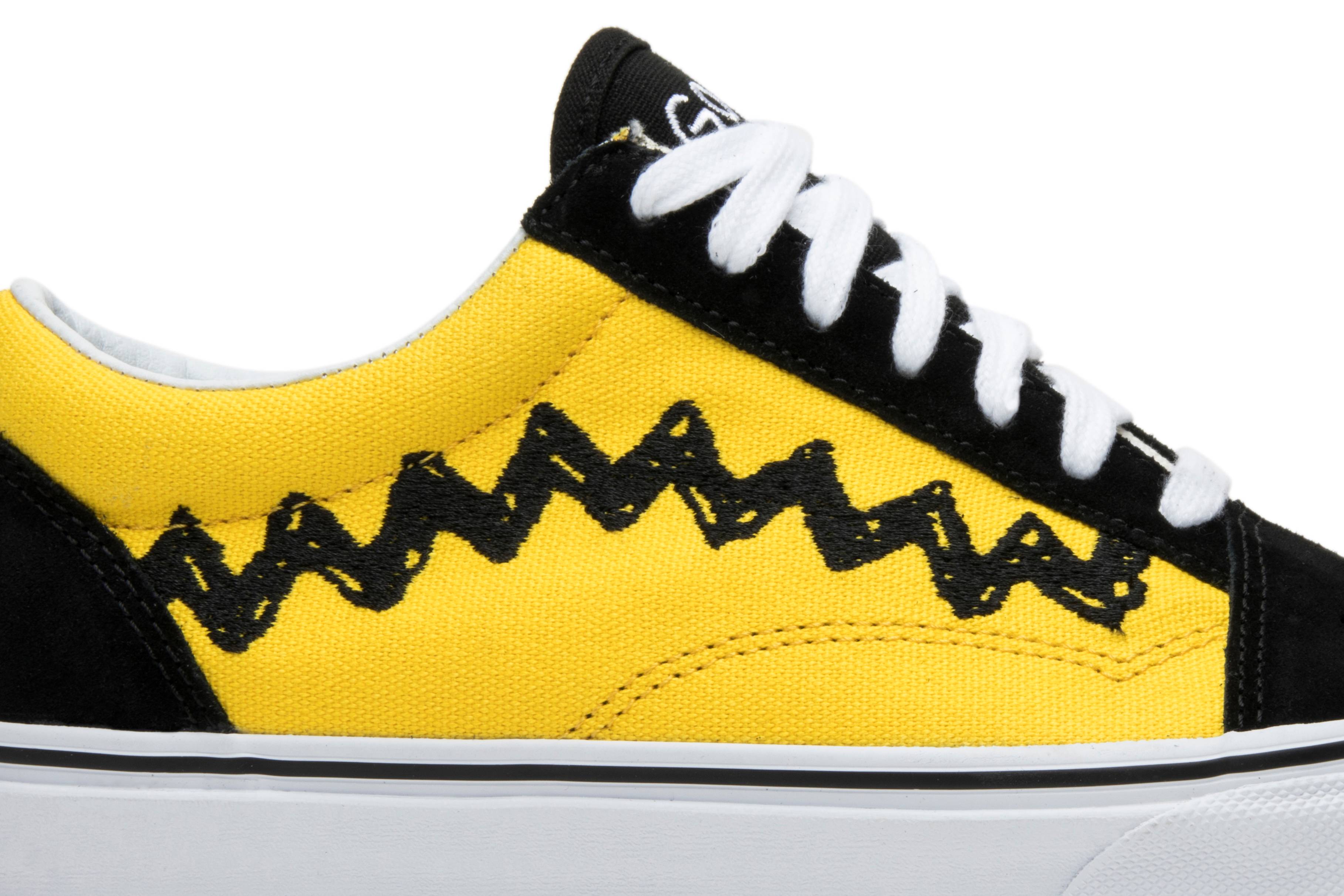 Mens charlie brown vans best sale