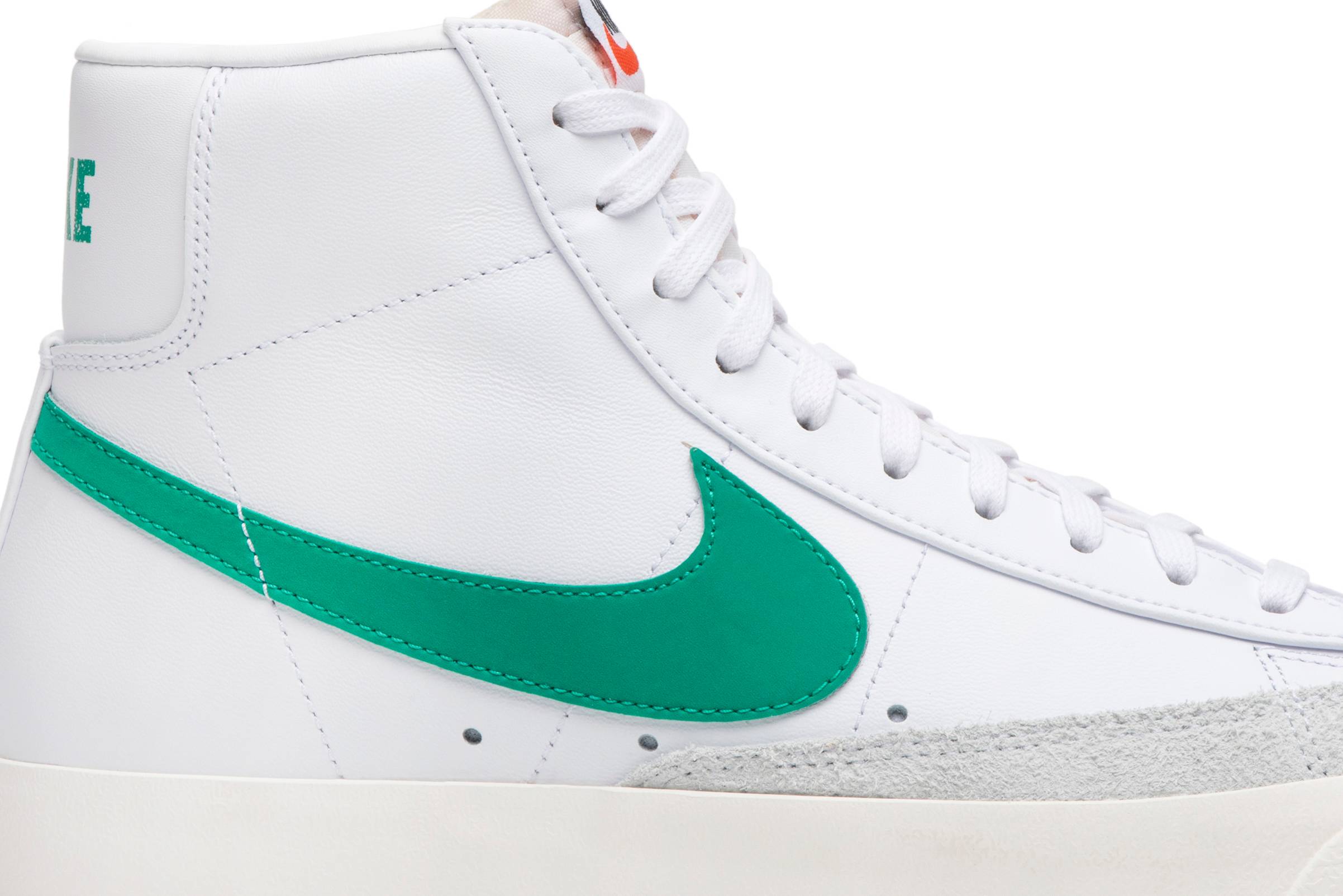 nike mid blazer 77 lucid green