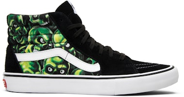 Supreme x Vans Sk8-Hi 'Glow-In-The-Dark Skull Pile' VN000VHG3FW