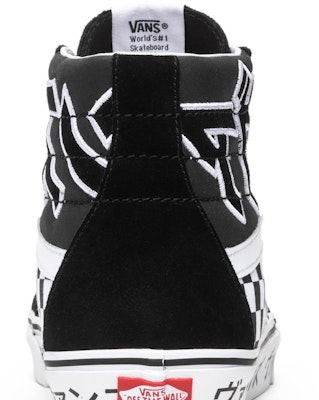 Vans SK8-Hi 復刻版『日文字體』VN0A2XSBSJZ Sizing Vans SK8-Hi 復刻版『日文字體』VN0A2XSBSJZ
