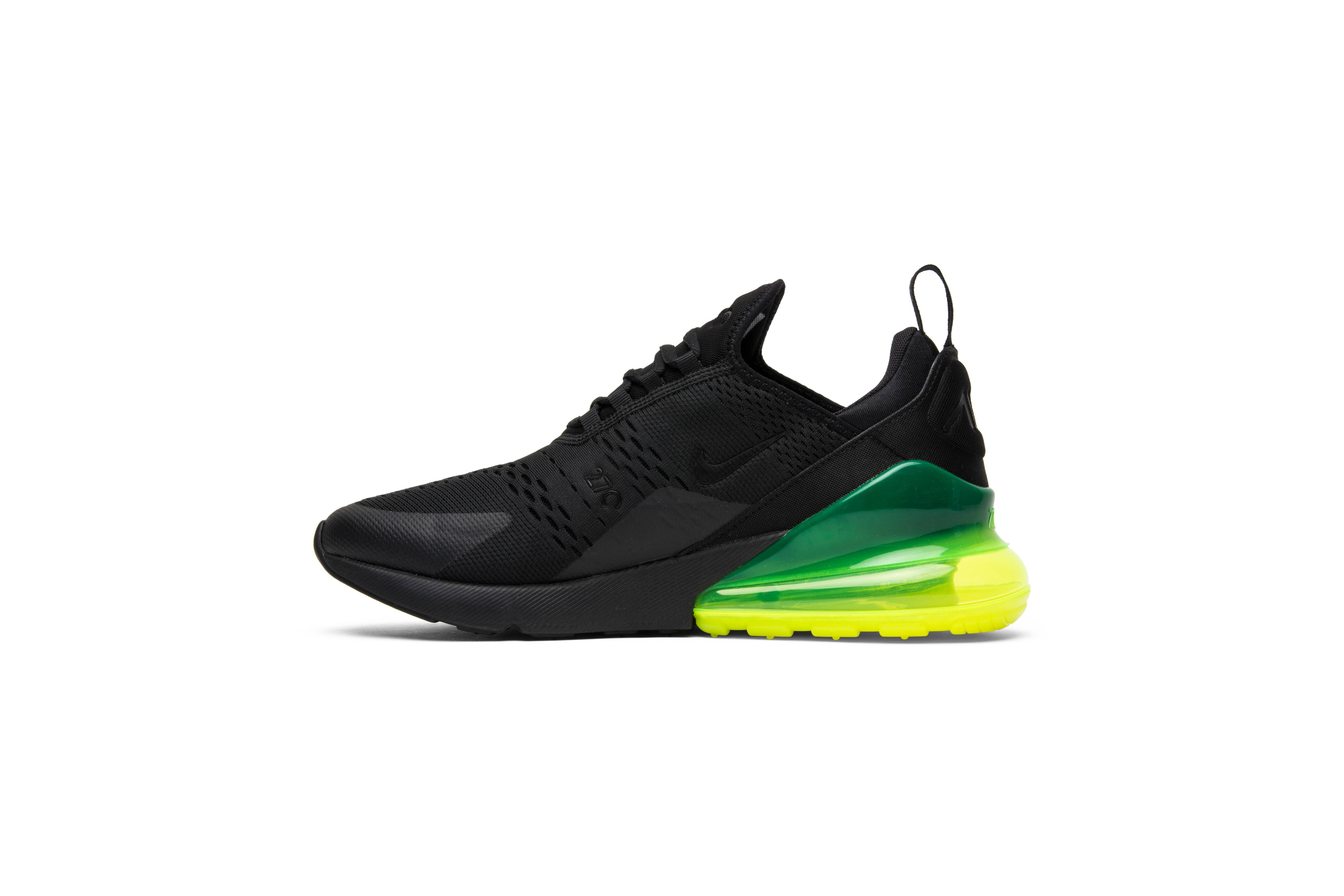 nike 270 black volt