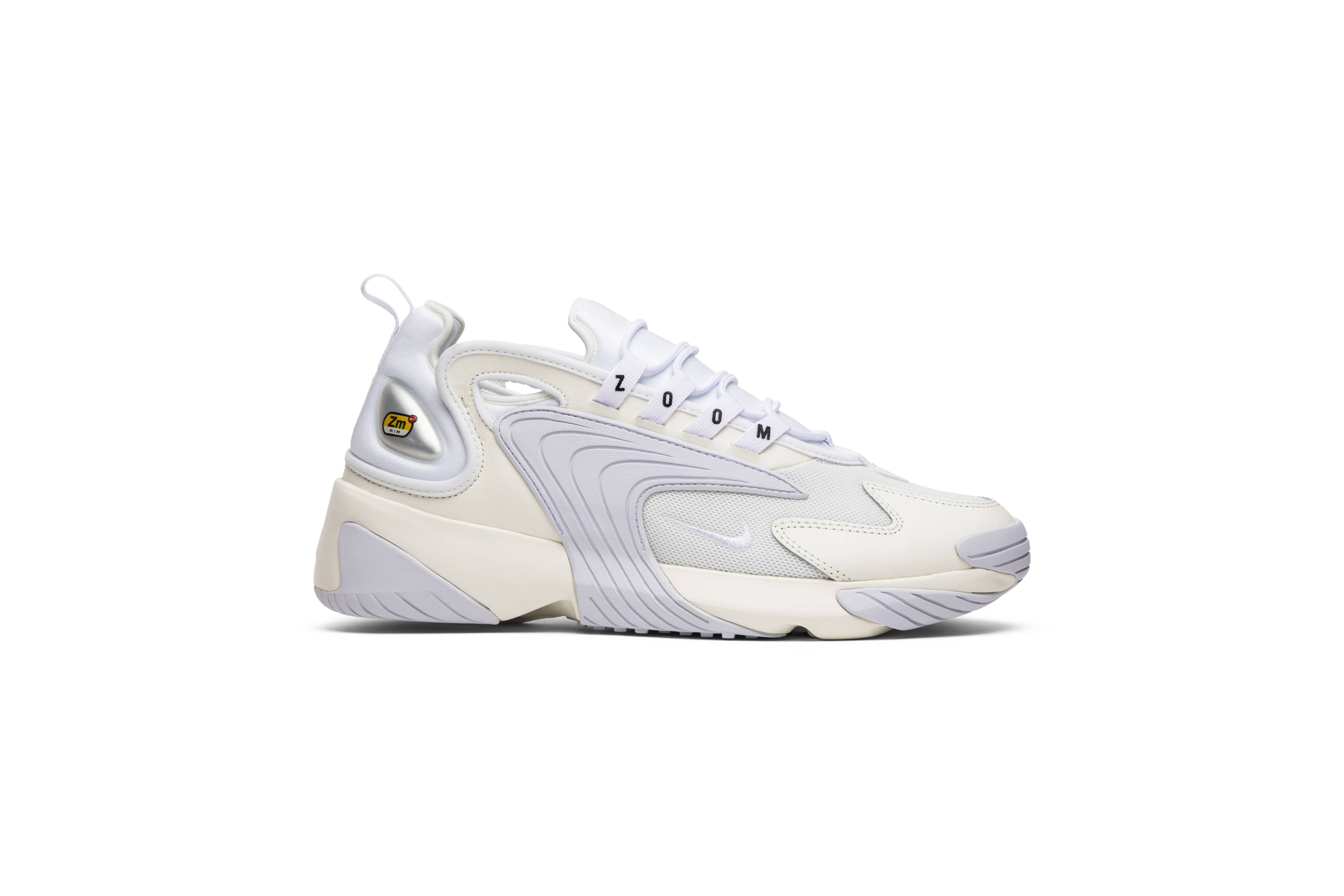 nike zoom 2k sail white black