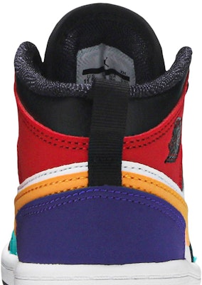 Jordan 1 multicolor bred sales