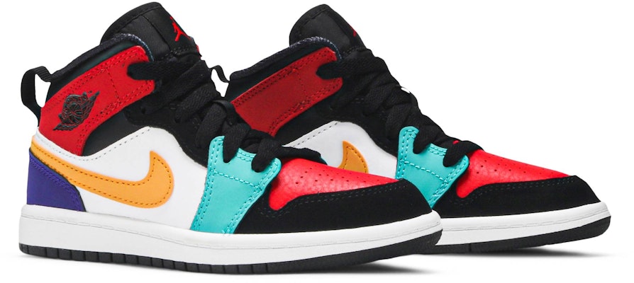Jordan 1 mid bred 2025 multicolor