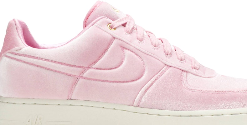 Air force 1 low premium 3 velour pink rise Outlet