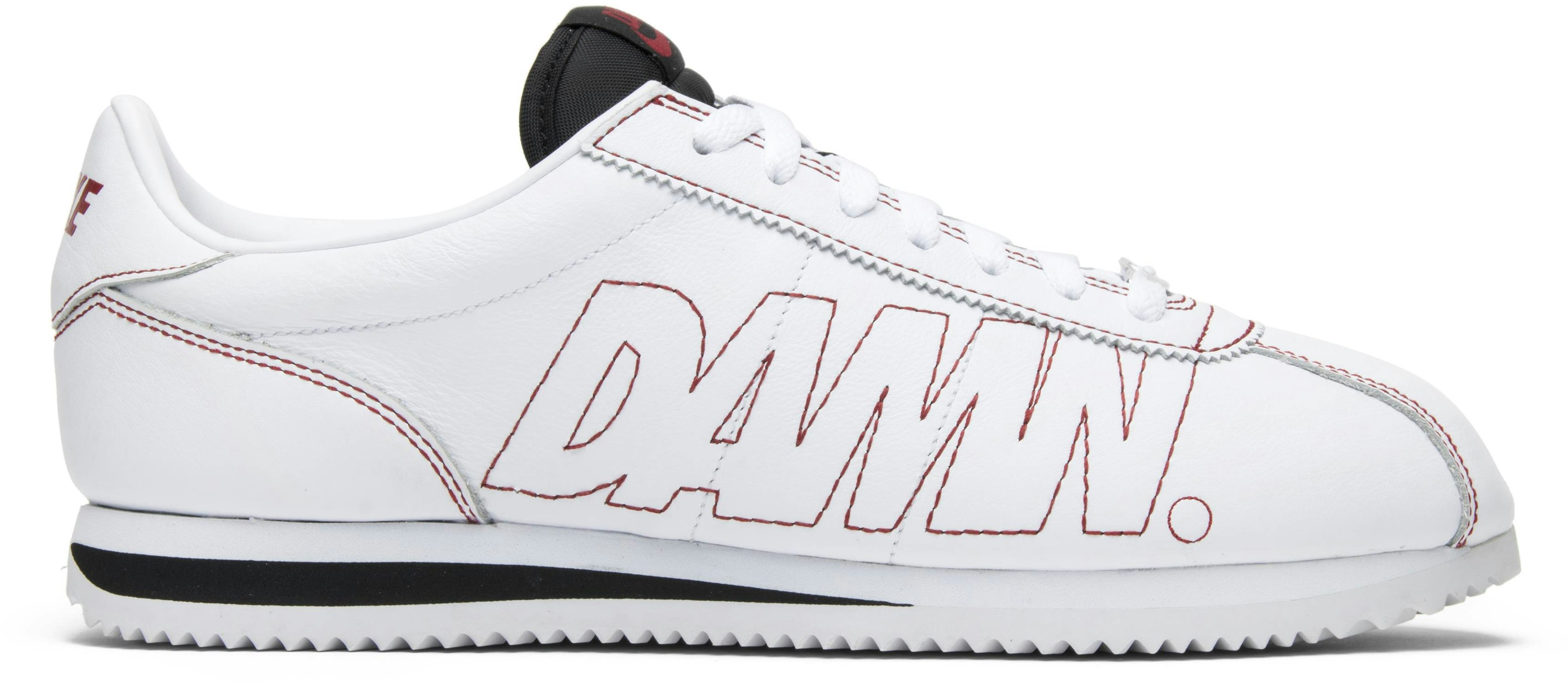 Nike Cortez Kenny Kendrick Lamar Damn White Gym Red - AV8255-106 - Novelship