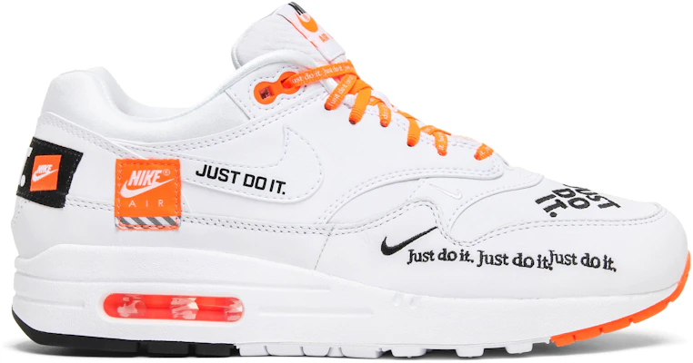 Nike air max 1 just do 2025 it white women's shoe