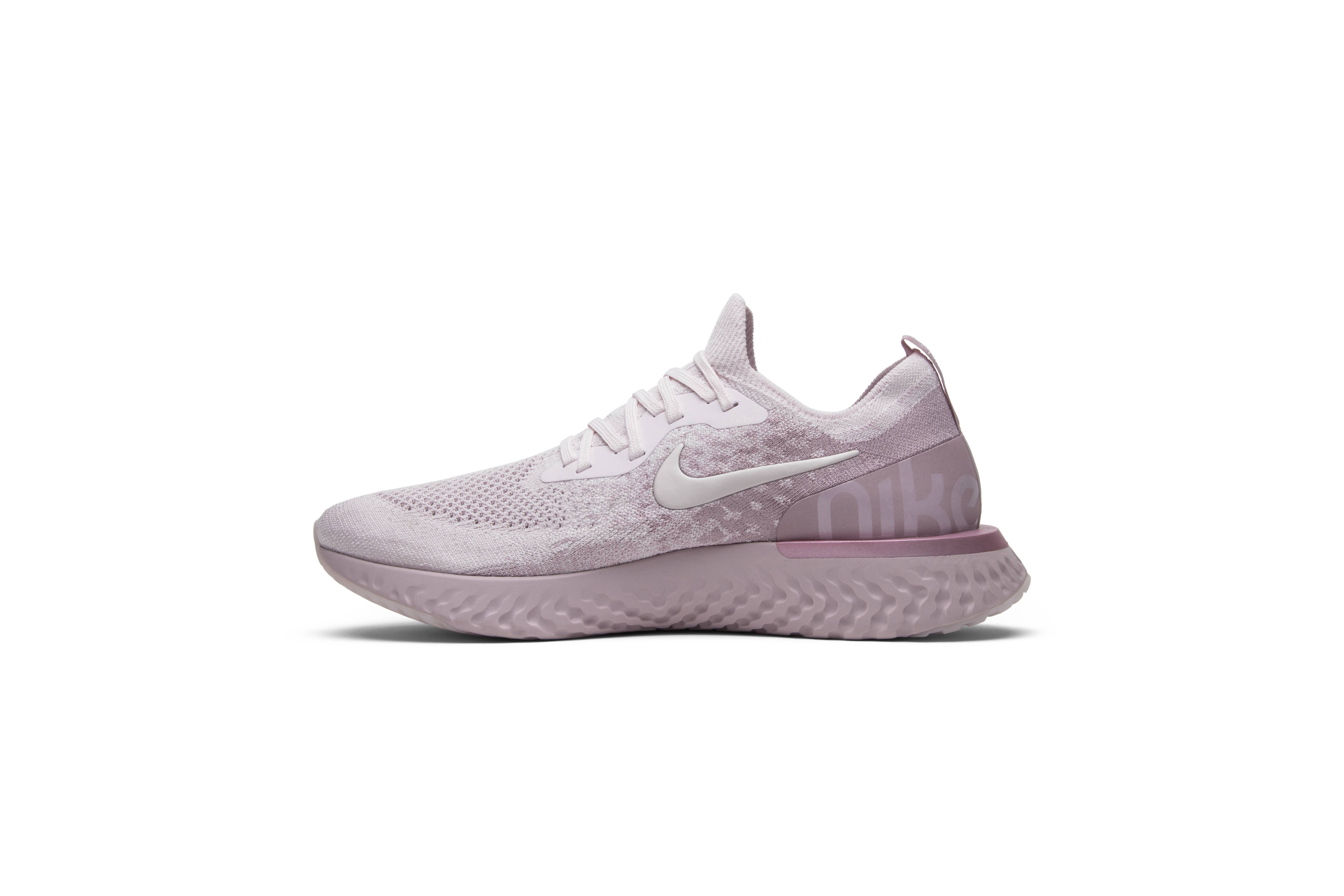 nike epic react flyknit pearl pink