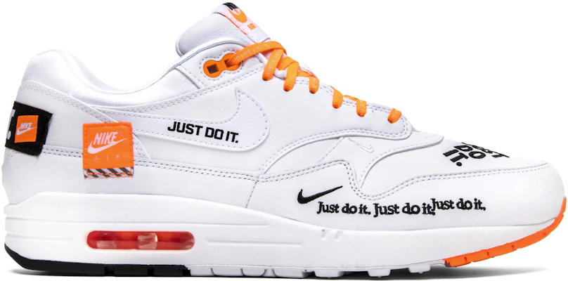 Nike air max 1 just do it pack shop white