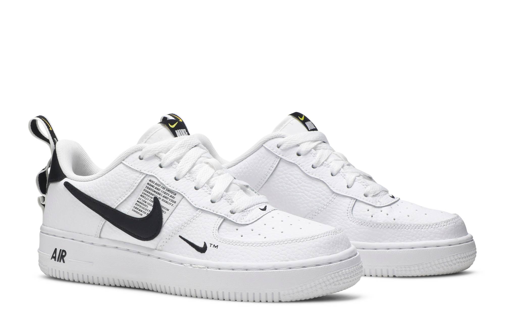 nike air force 1 low utility mens white black stores