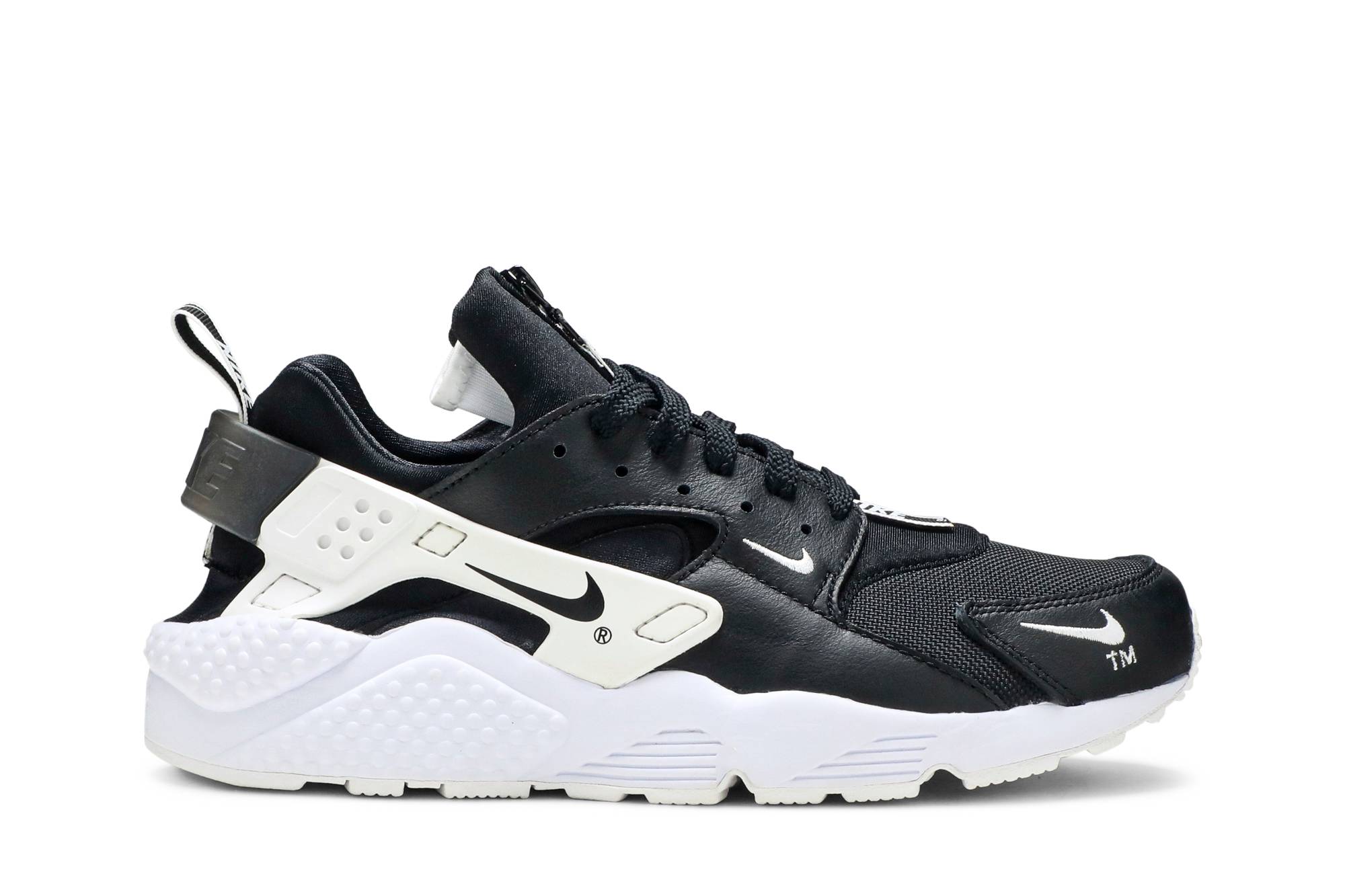wmns air huarache run black white