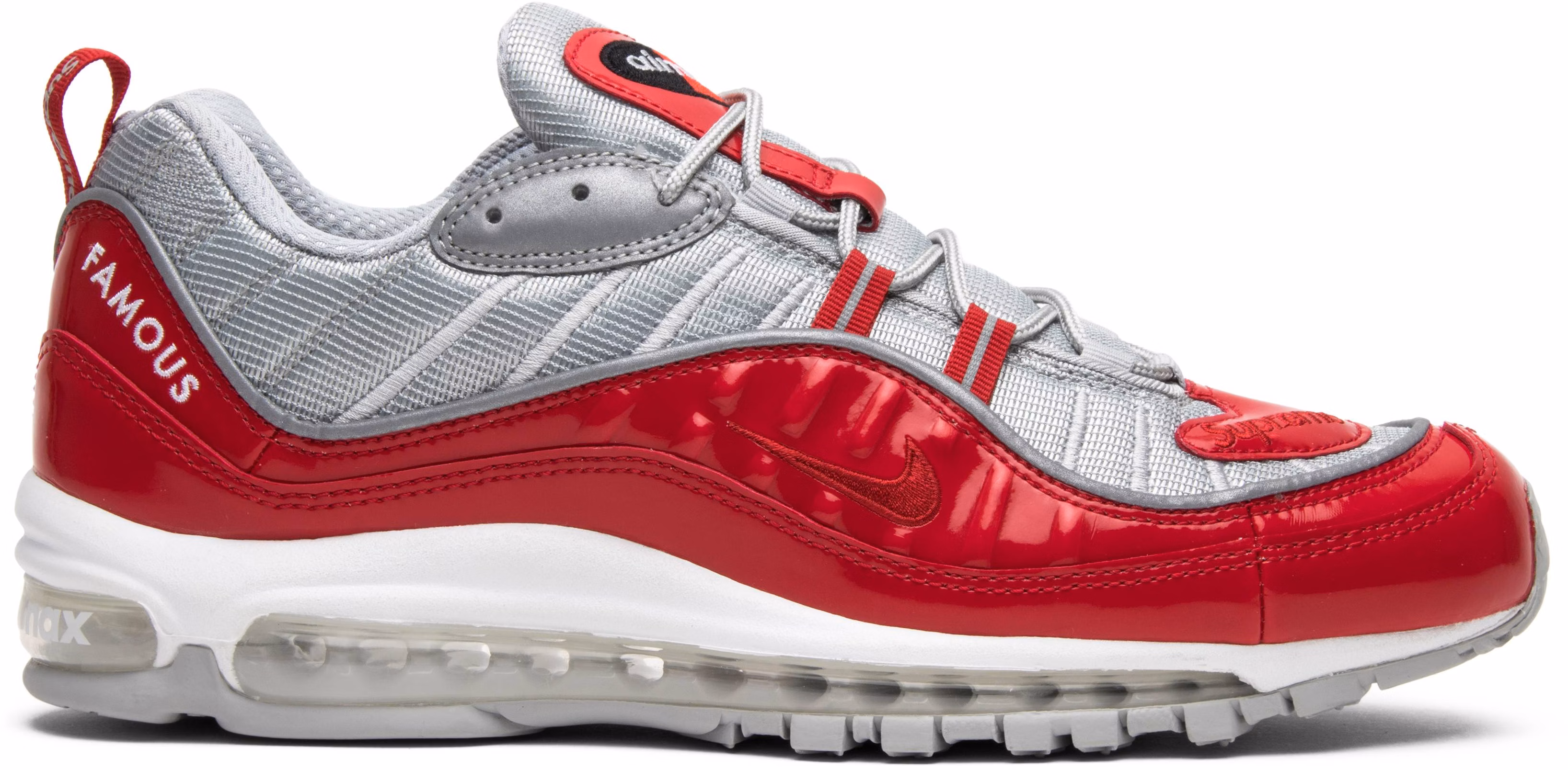 Supreme x Nike Air Max 98 'Red' - 844694-600 - Novelship