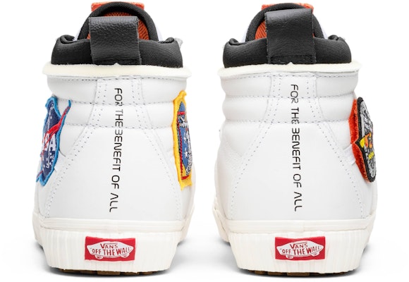 Vans Sk8 Hi MTE NASA Space Voyager True White VN0A3DQ5UQ4