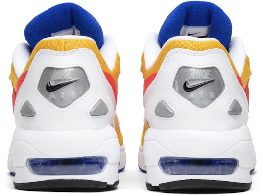 Nike air max deals 2 white gold