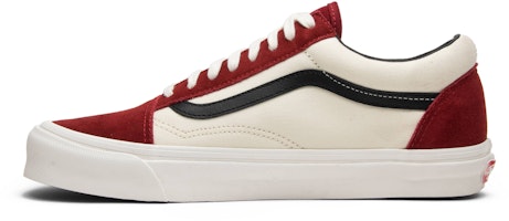 Vans OG Old Skool LX 'Red Dahlia' VN0A36C8N8T Lookbook Vans OG Old Skool LX 'Red Dahlia' VN0A36C8N8T