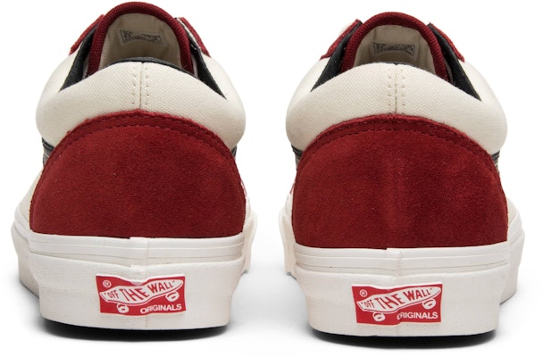 Vans OG Old Skool LX 'Merah Dahlia' VN0A36C8N8T Details for Vans OG Old Skool LX 'Merah Dahlia' VN0A36C8N8T