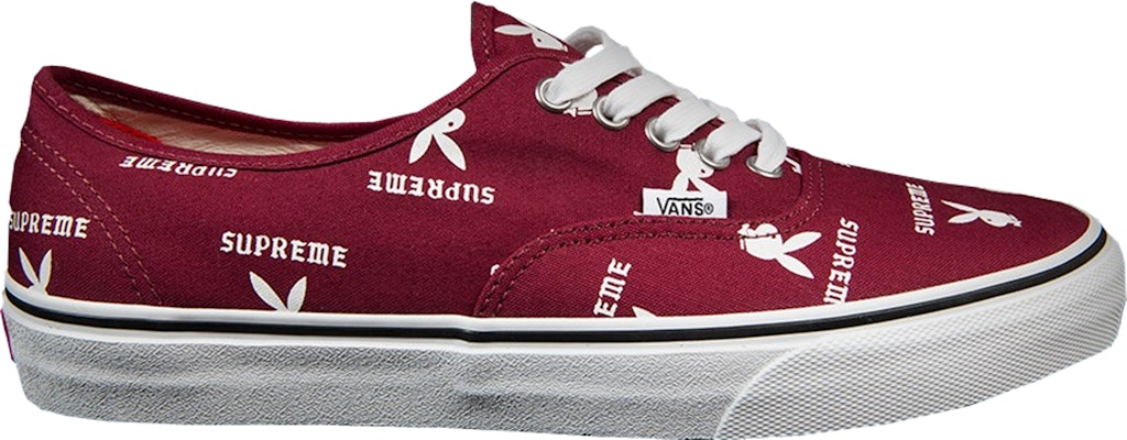 Vans authentic sales x supreme