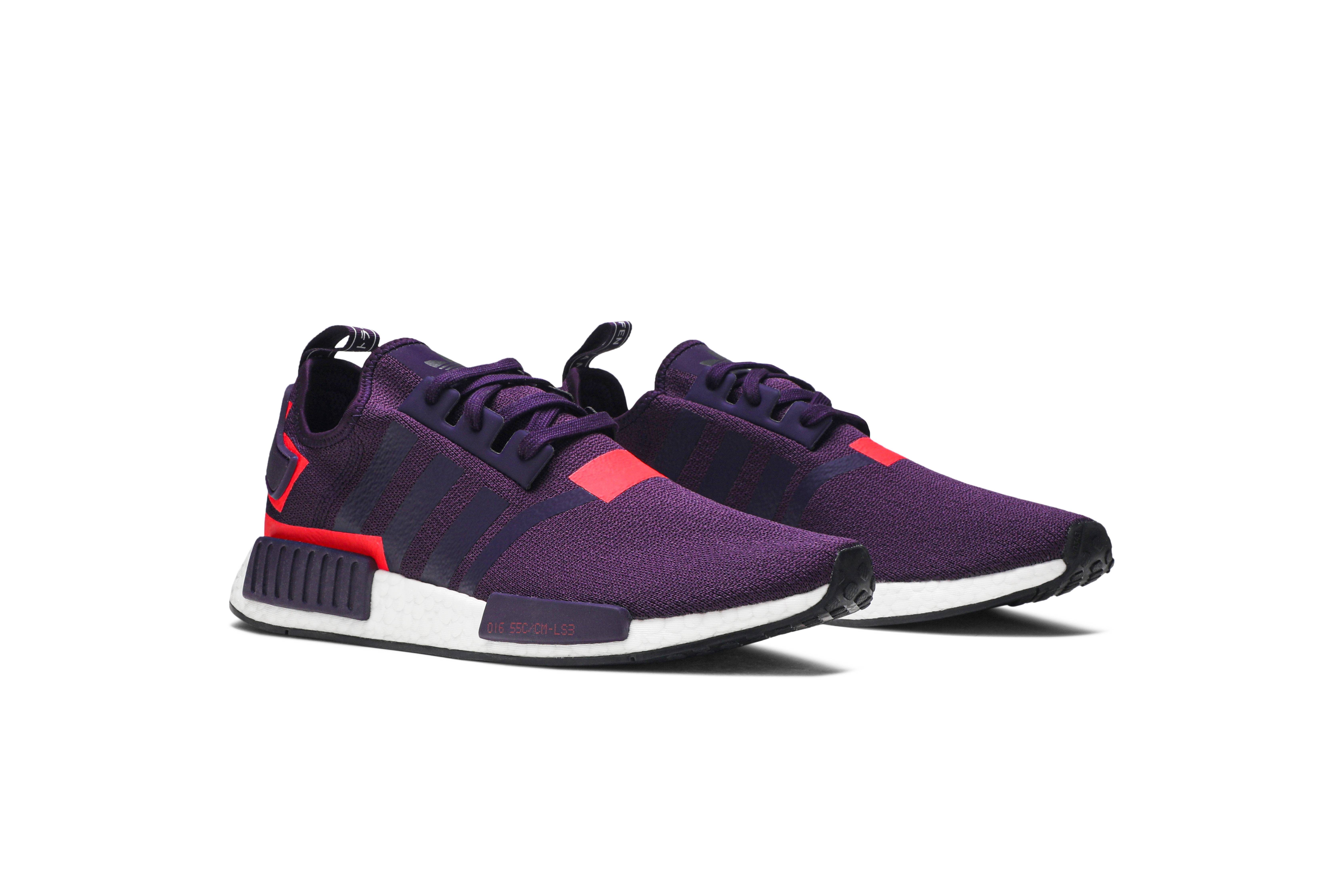 nmd r1 purple green