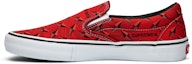 Lookbook Supreme x Vans Classic Slip-On Pro 'Diamond Plate Red' VN0A347VTEH