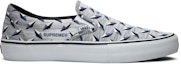 Buy Supreme x Vans Classic Slip-On Pro 'Diamond Plate White' VN0A347VTEF