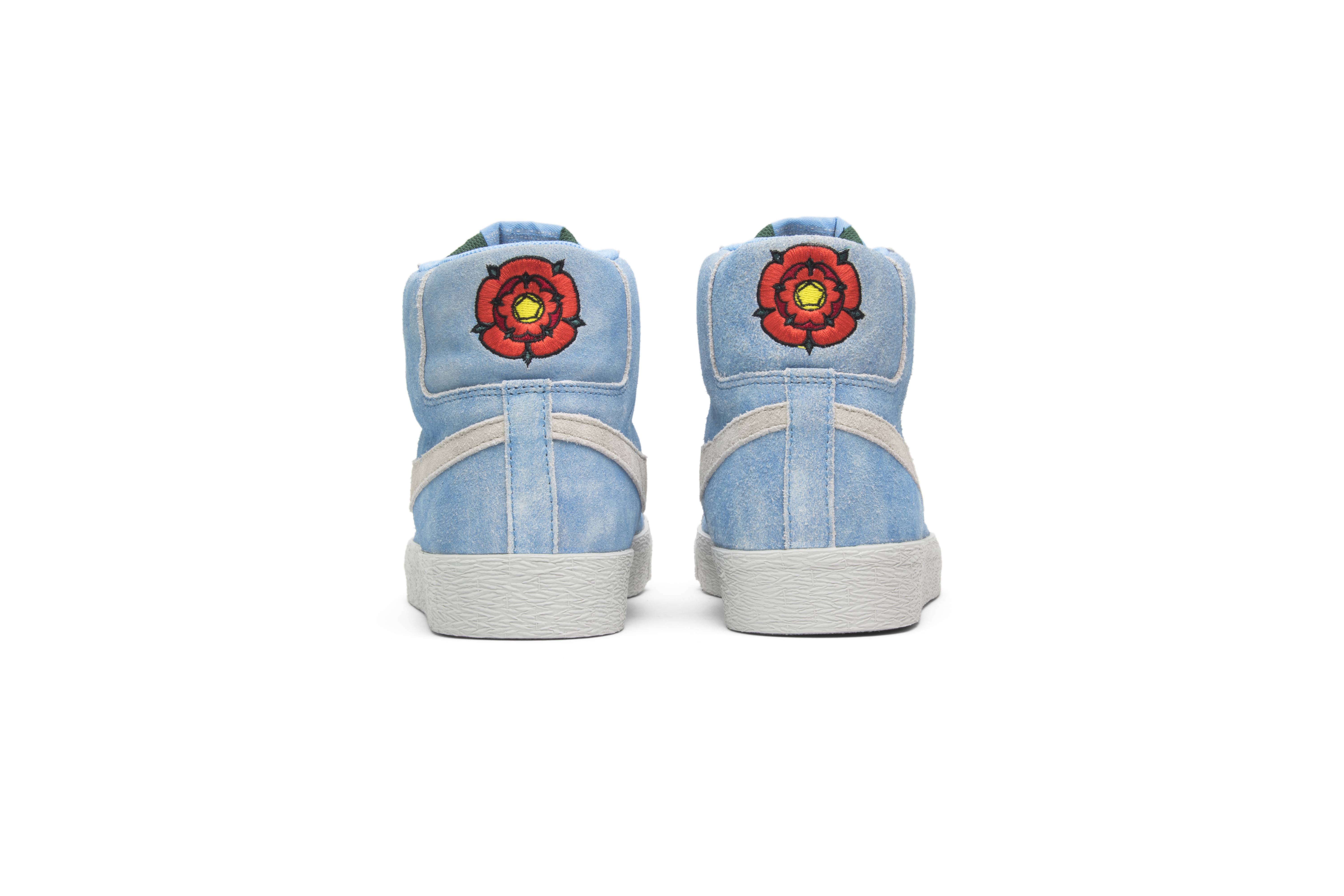 nike sb blazer mid lance mountain english rose