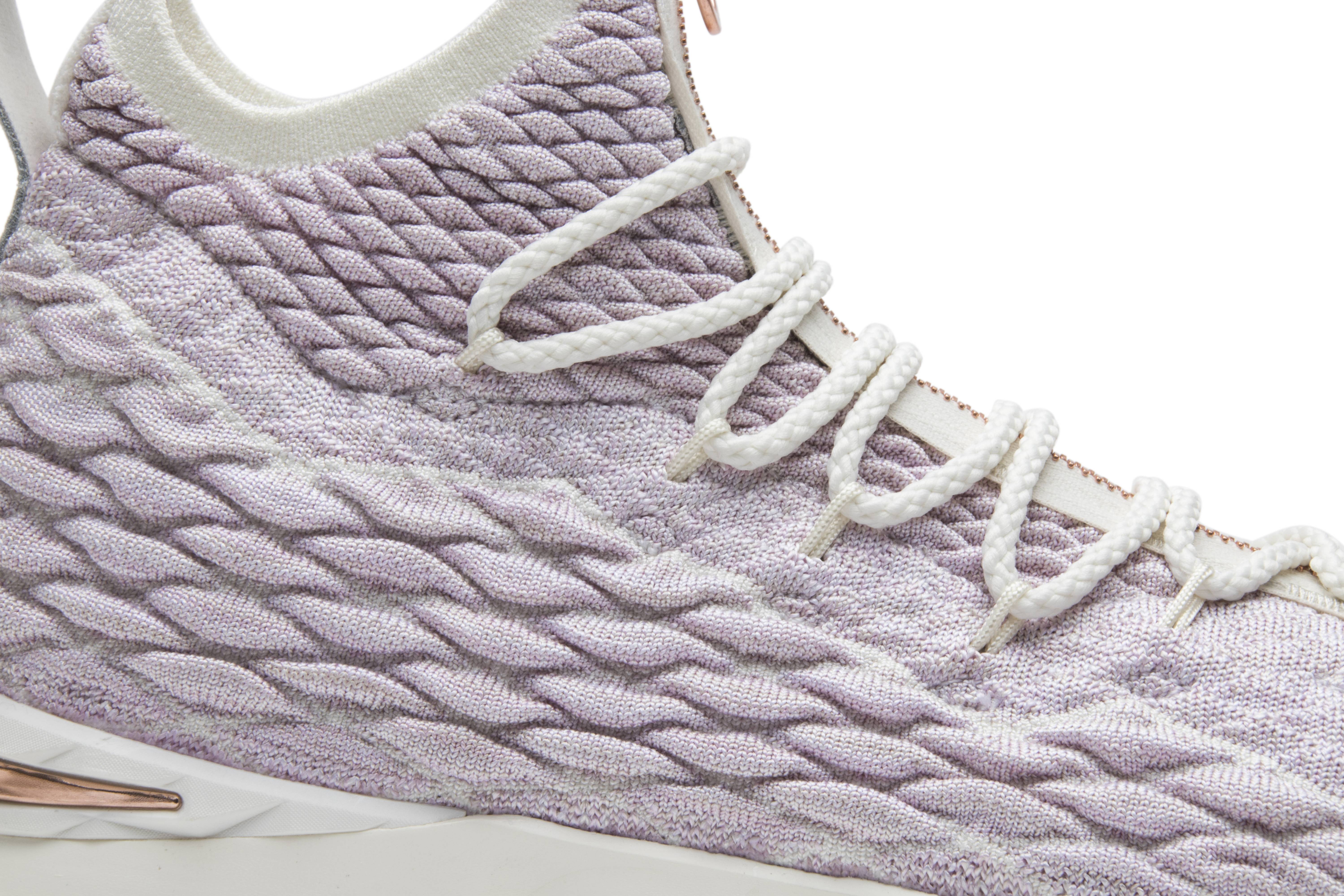 kith lebron 15 rose gold