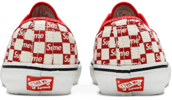 Details for Supreme x Vans Authentic Pro ''Rouge à Carreaux'' VN000Q0DJLY