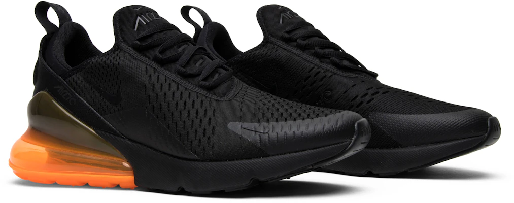 Nike Air Max 270 Black Total Orange AH8050 008 AH8050 008