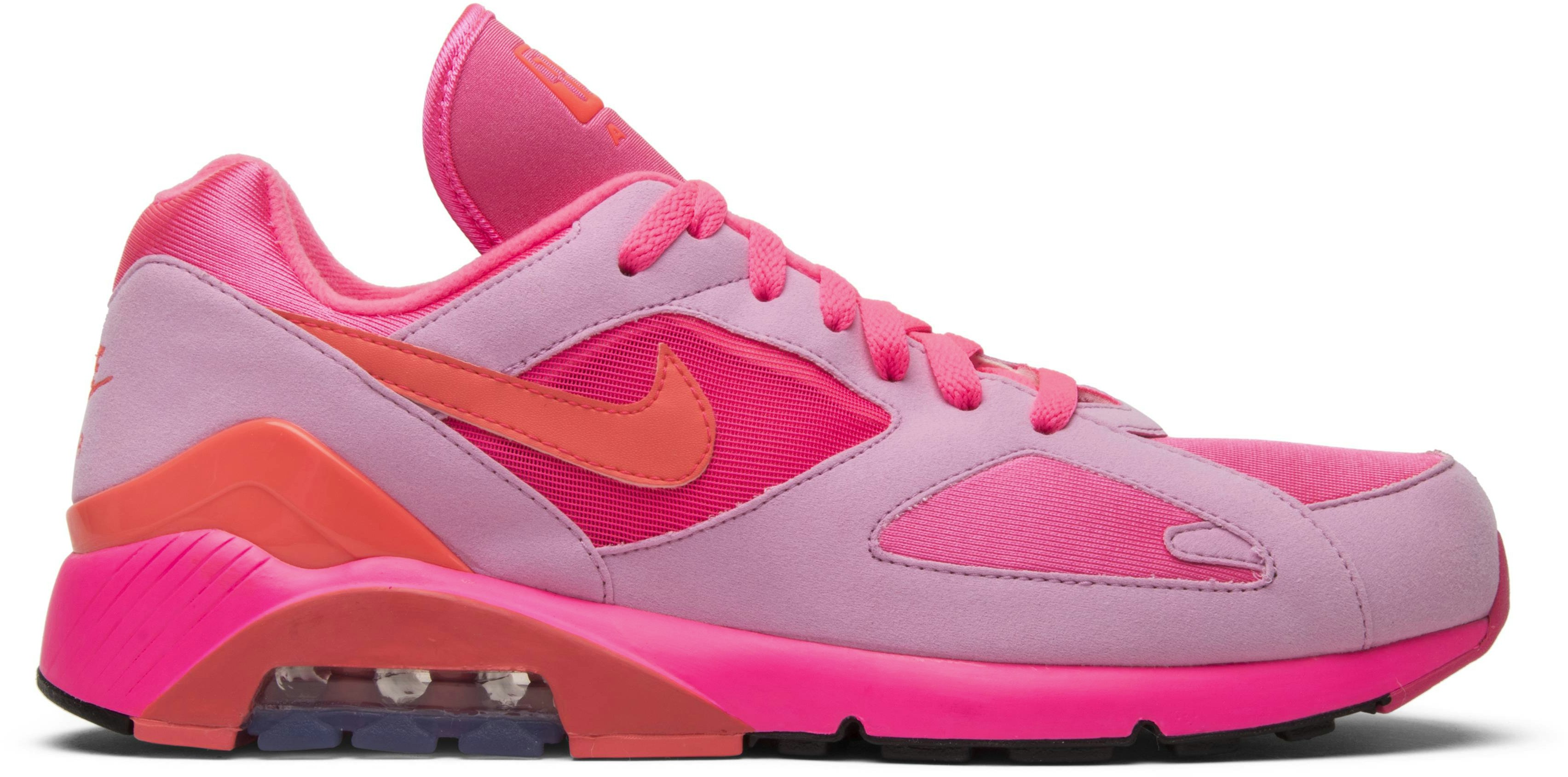 Cdg air max 180 pink Clearance