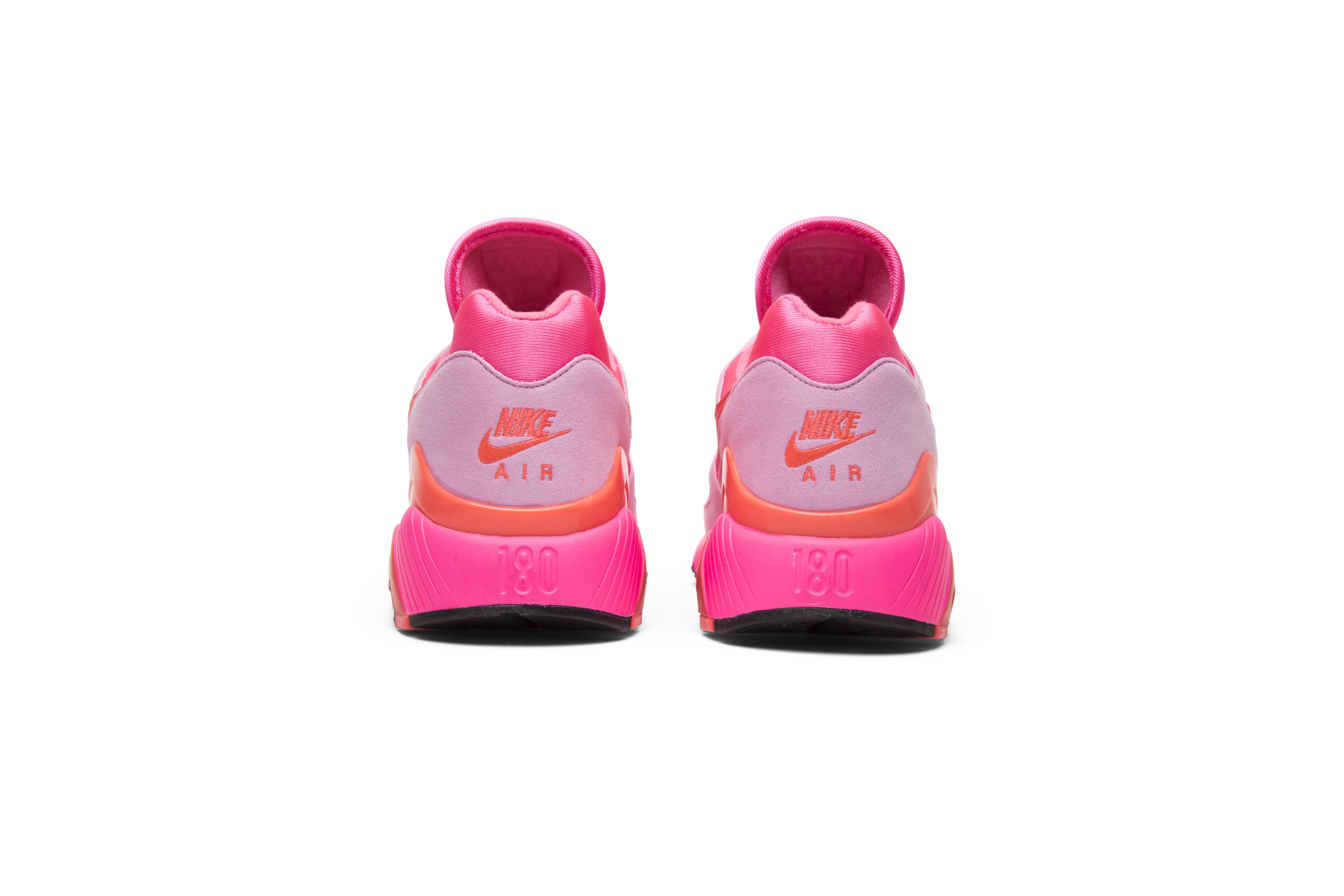 nike comme des garcons pink