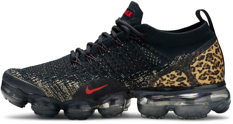 Air vapormax flyknit top 2 black/print women's shoe