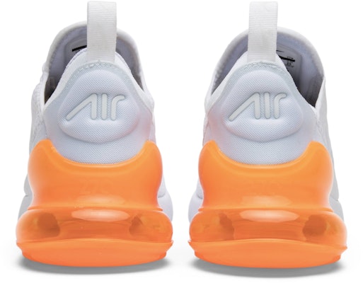 270 white sales with orange heel