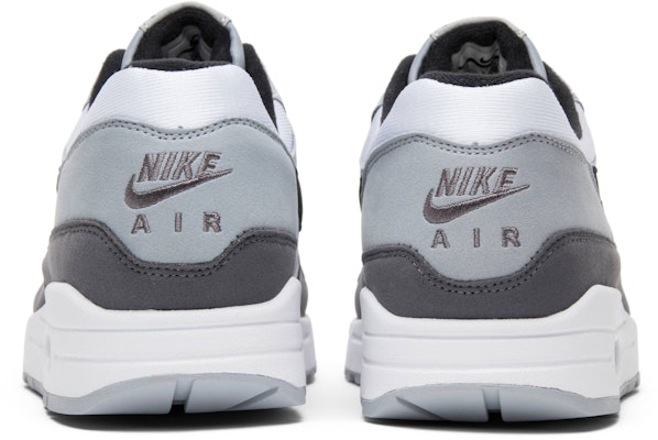 Nike Air Max 1 White Black Wolf Grey AH8145-101 Details for Nike Air Max 1 White Black Wolf Grey AH8145-101